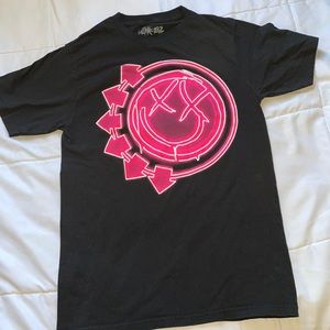 Neon Blink 182 Band Tee